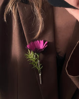A Kind Brooch – Real Flower Holder Pin for Fresh & Dried Blooms
