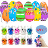 🐰 Easter Bunny Stress Ball – Squeezable, Slow-Rising Sensory Fun for Kids