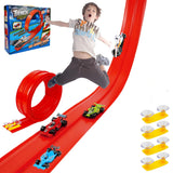 🚗 DIY Flexible Racing Track Set – Build Your Own Racetrack, Race Anywhere